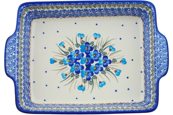 Rectangular Baker with Handles 15"