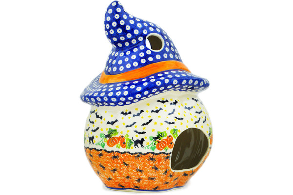 Jack O Lantern Candle Holder 14"