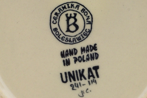 Jar with Lid and Handles 8"