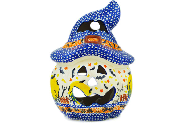 Jack O Lantern Candle Holder 14"