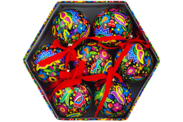 Ornament Box Set of 7 3"