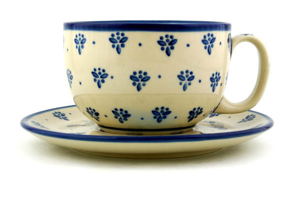 Cup with Saucer 13 oz