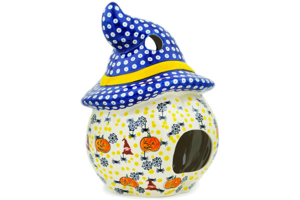 Jack O Lantern Candle Holder 14"