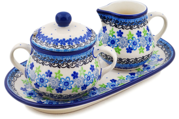 Sugar and Creamer Set 10"