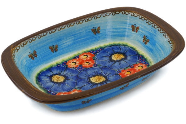 Rectangular Baker with Handles 11"