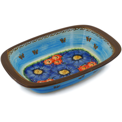 Rectangular Baker with Handles 11"