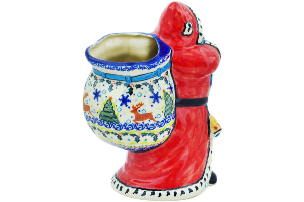 Santa Shaped Jar 9"