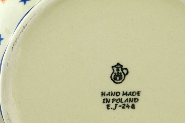 Scalloped Fluted Bowl 8"