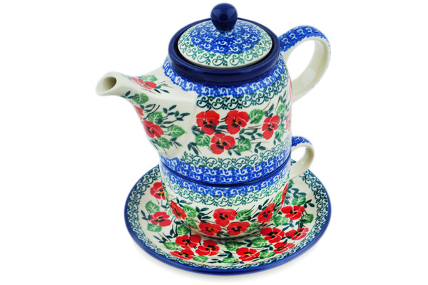 Tea Set for One 17 oz