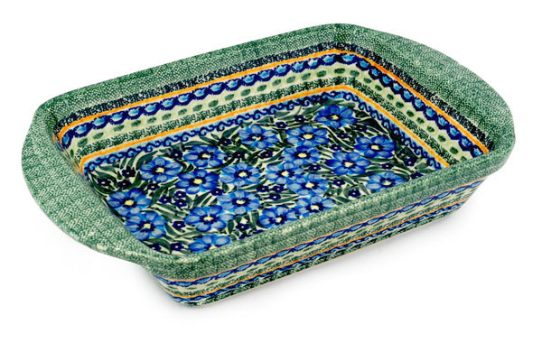 Rectangular Baker with Handles 14"