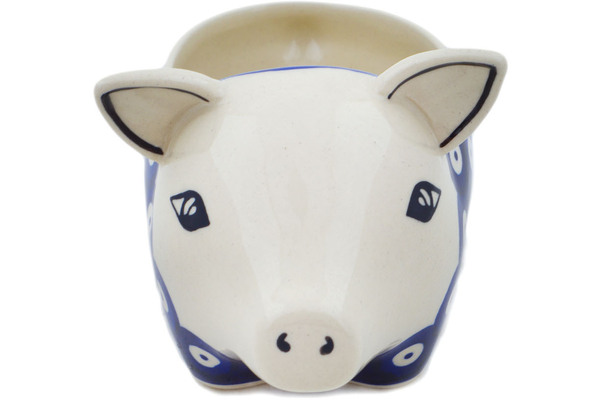 Pig Shaped Jar 6"
