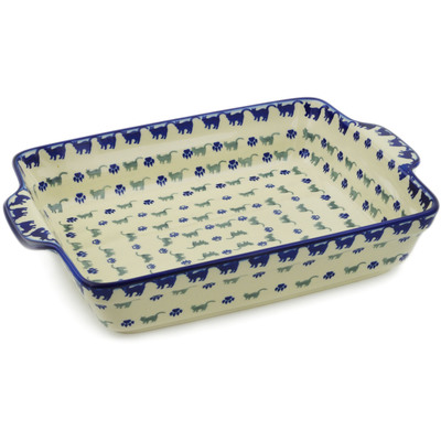 Rectangular Baker with Handles 15"