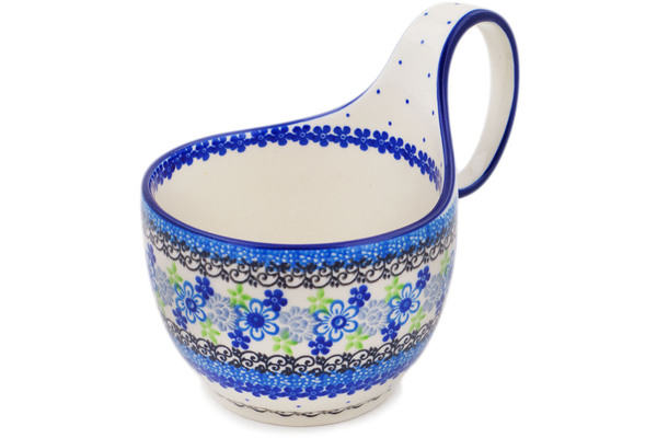 Bowl with Loop-Handle 6"