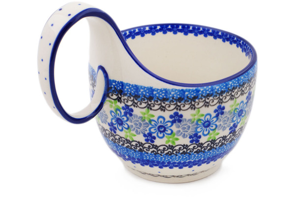 Bowl with Loop-Handle 6"