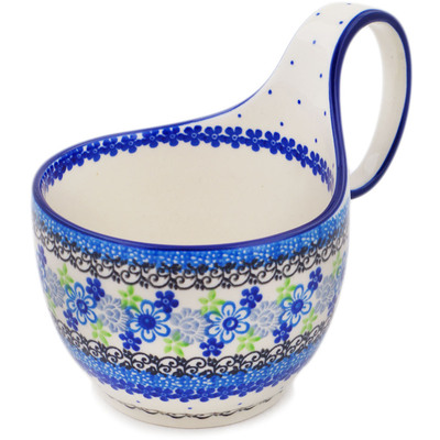 Bowl with Loop-Handle 6"