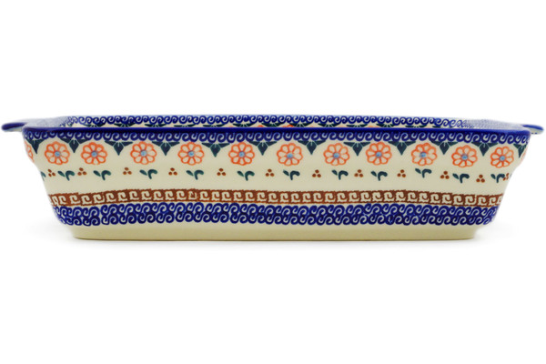 Rectangular Baker with Handles 15"