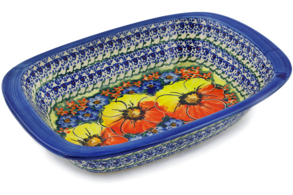 Rectangular Baker with Handles 11"