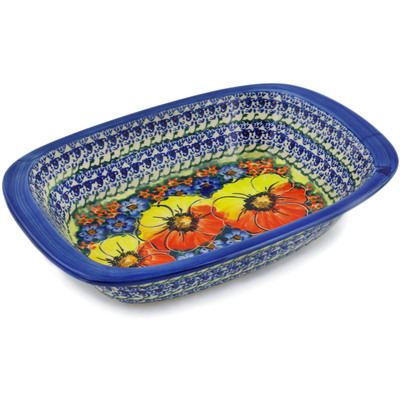 Rectangular Baker with Handles 11"