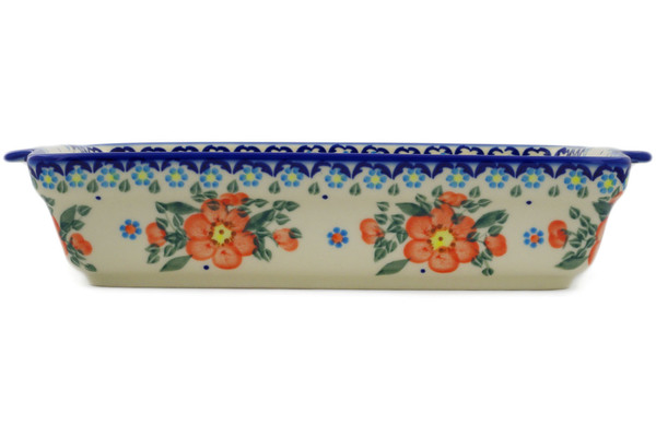 Rectangular Baker with Handles 15"