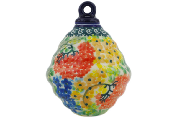 Christmas Ball Ornament 4"