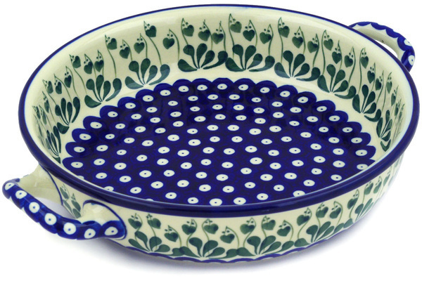 Round Baker with Handles 10-inch