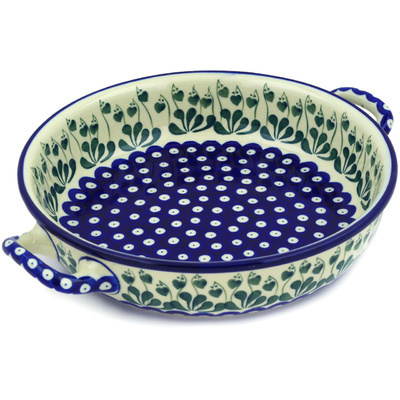 Round Baker with Handles 10-inch