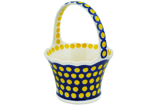 Basket with Handle 8"