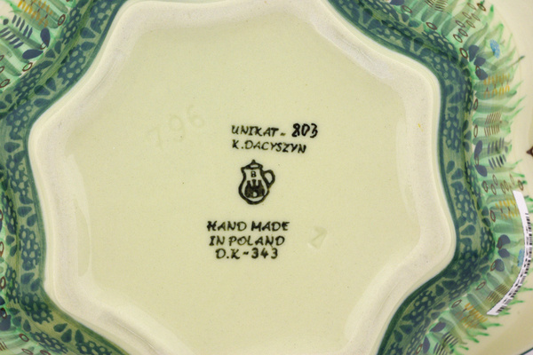 Scalloped Fluted Bowl 10"