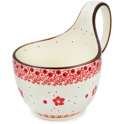 Bowl with Loop-Handle 6"