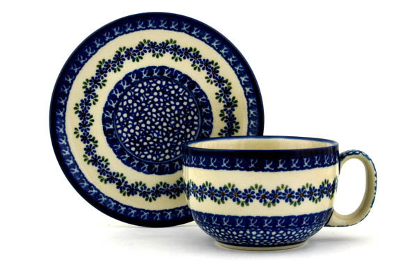 Cup with Saucer 13 oz