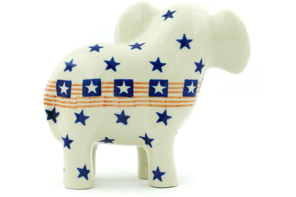 Elephant Figurine 6"