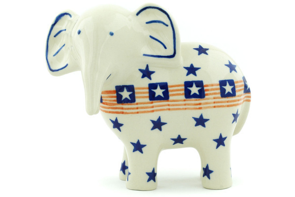 Elephant Figurine 6"