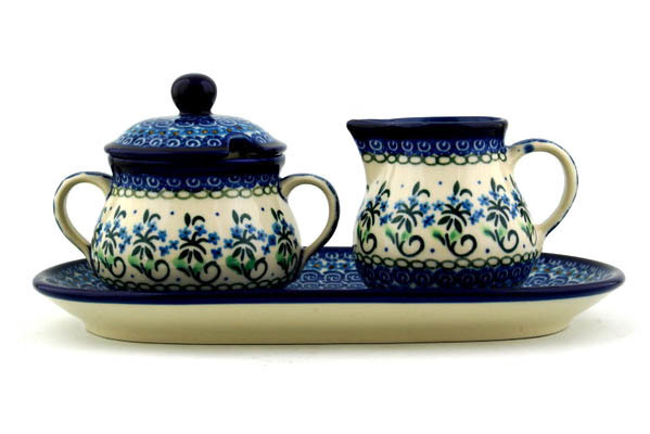 Sugar and Creamer Set 10"