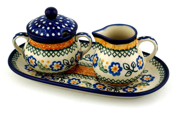 Sugar and Creamer Set 10"