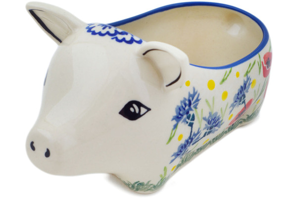 Pig Shaped Jar 6"