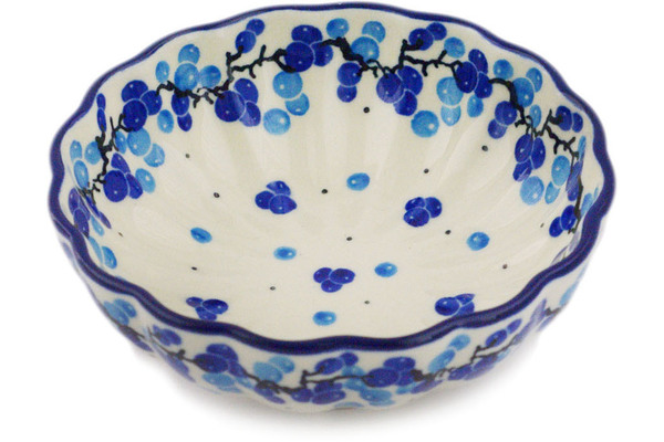 Scalloped Fluted Bowl 5"