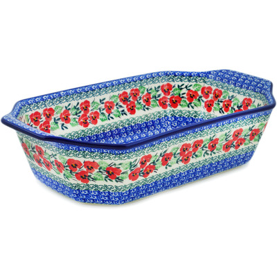 Rectangular Baker with Handles 14"