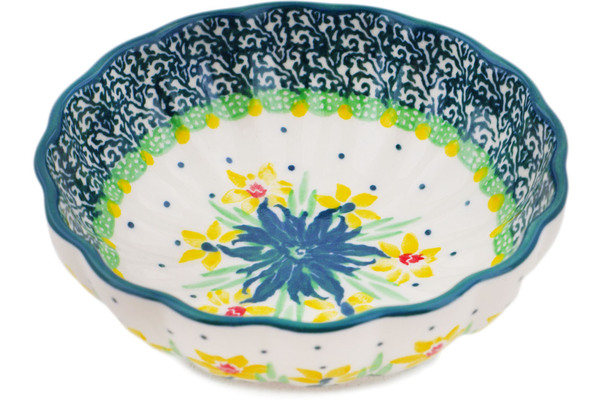 Scalloped Fluted Bowl 5"