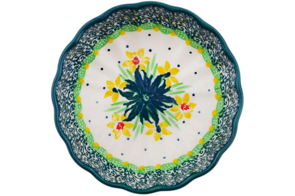 Scalloped Fluted Bowl 5"