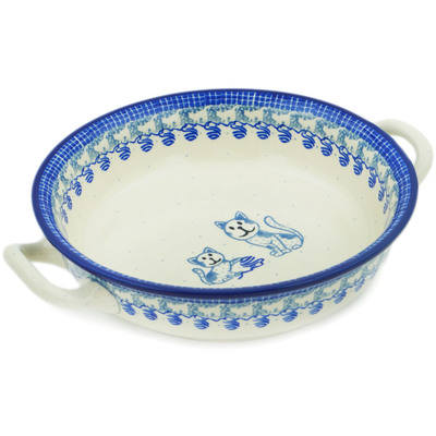 Round Baker with Handles 10"