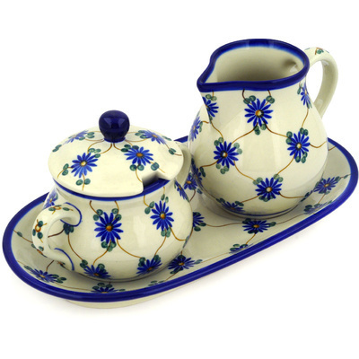 Sugar and Creamer Set 11"