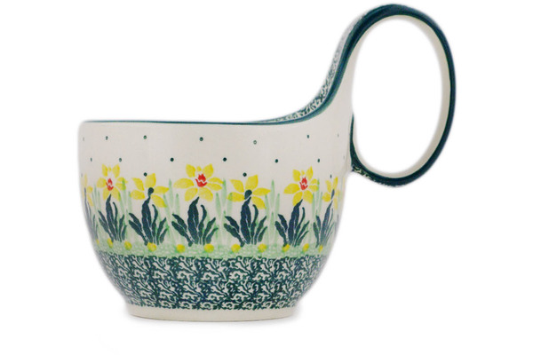 Bowl with Loop-Handle 6"