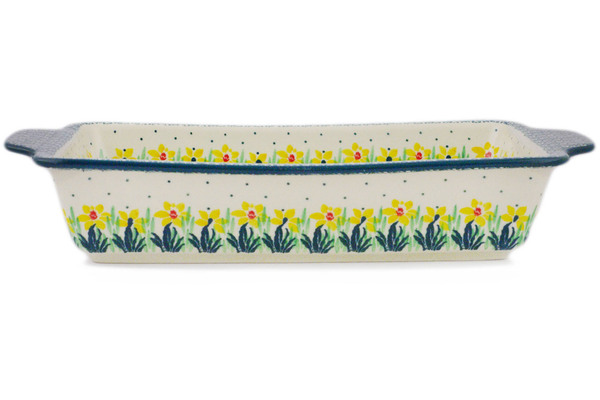 Rectangular Baker with Handles 13"