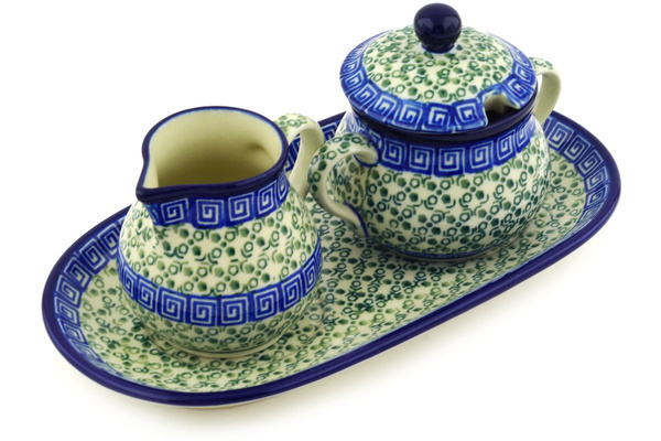 Sugar and Creamer Set 10"