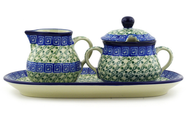 Sugar and Creamer Set 10"
