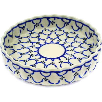 Fluted Pie Dish 8"
