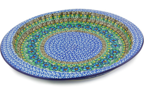 Fluted Oval Platter 13"