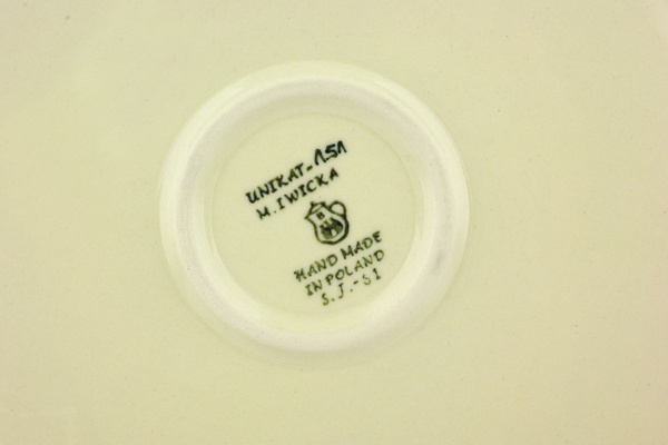 Fluted Oval Platter 13"