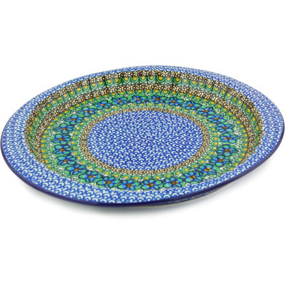 Fluted Oval Platter 13"