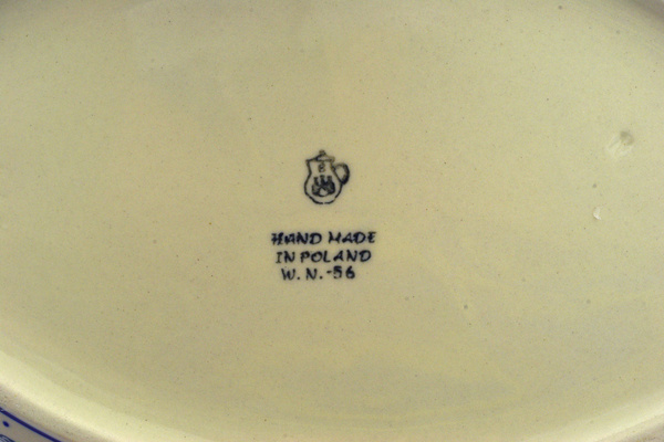 Oval Baker with Handles 13"